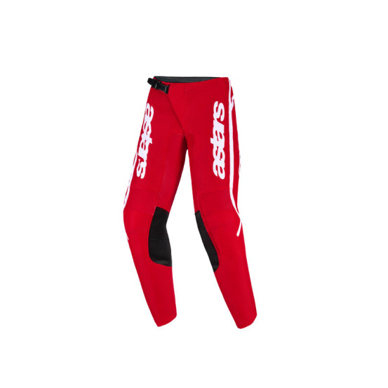 Pantalon cross enfant Alpinestars 2026 Fluid Apex - Rouge Blanc