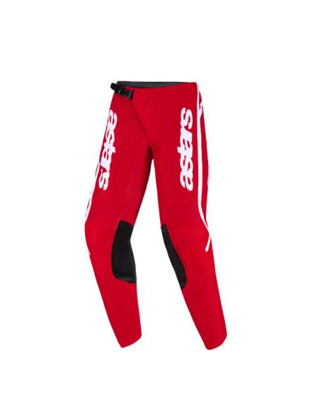 Pantalon cross enfant Alpinestars 2026 Fluid Apex - Rouge Blanc