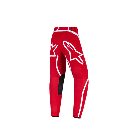 Pantalon cross enfant Alpinestars 2026 Fluid Apex - Rouge Blanc