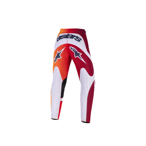 Pantalon cross enfant Alpinestars 2026 Fluid Portl - Rouge Light Gris Dark Gris