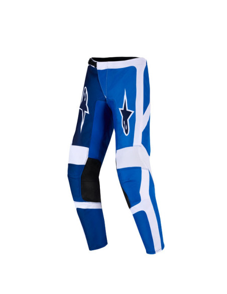 Pantalon cross enfant Alpinestars 2026 Fluid Portl - UCLA Bleu Blanc