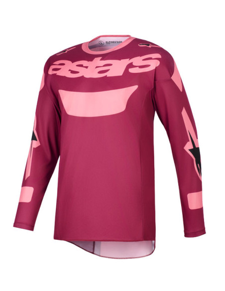 Maillot cross Alpinestars 2026 Racer Riway - Dark Rouge Corail