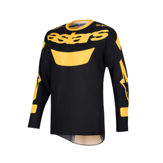 Maillot cross Alpinestars 2026 Racer Riway - Jaune Noir