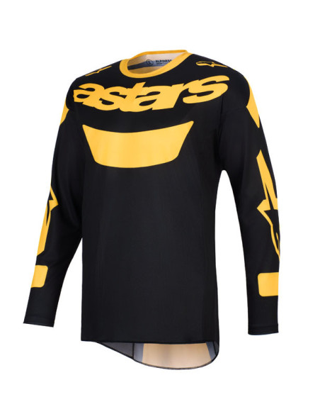 Maillot cross Alpinestars 2026 Racer Riway - Jaune Noir