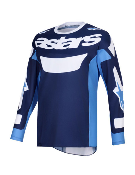 Maillot cross Alpinestars 2026 Racer Riway - UCLA Bleu Blanc