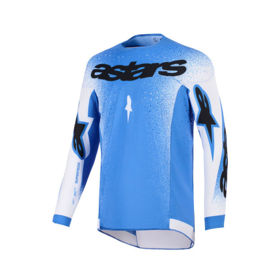Maillot cross Alpinestars 2026 Supertech Scenz - UCLA Bleu Blanc