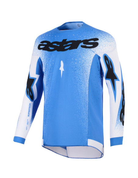Maillot cross Alpinestars 2026 Supertech Scenz - UCLA Bleu Blanc