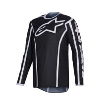 Maillot cross Alpinestars 2026 Fluid Apex - Noir Gris