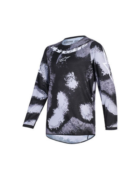 Maillot cross enfant Alpinestars 2026 Fluid Lahnd - Iron Camo