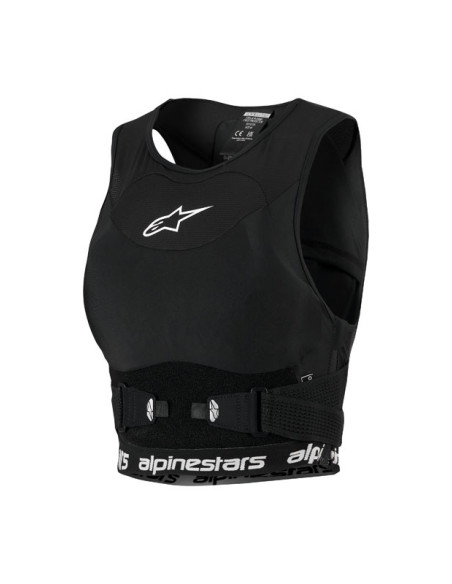 Brassière de protection femme Alpinestars Stella Plasma - Noir Blanc
