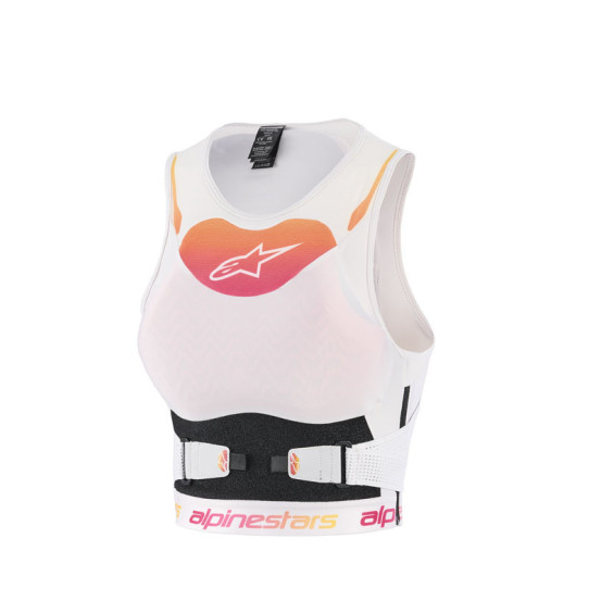 Brassière de protection femme Alpinestars Stella Plasma - Blanc