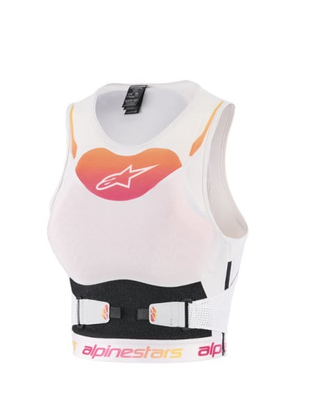 Brassière de protection femme Alpinestars Stella Plasma - Blanc