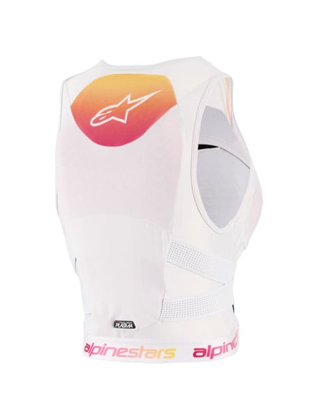 Brassière de protection femme Alpinestars Stella Plasma - Blanc