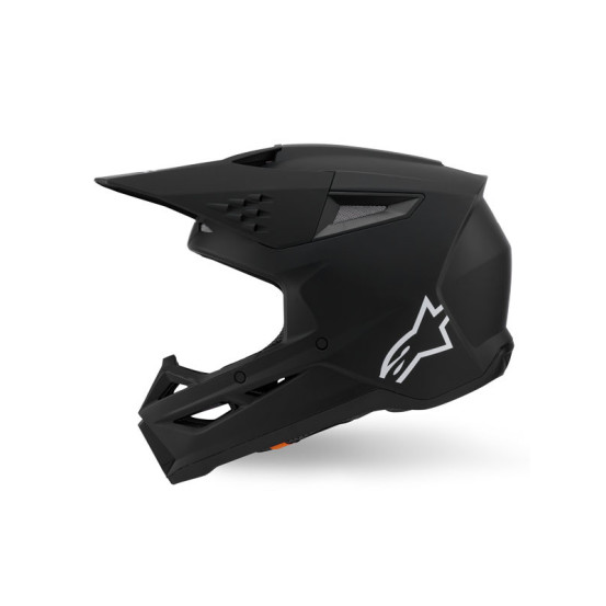 Casque cross Alpinestars 2026 S-M3 Solid - Noir Mat