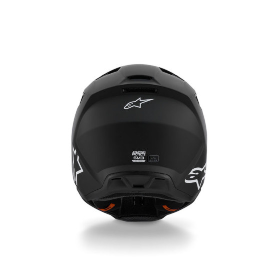 Casque cross Alpinestars 2026 S-M3 Solid - Noir Mat