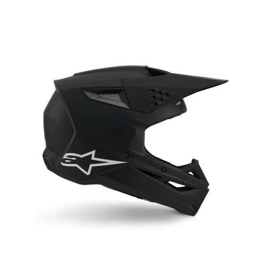 Casque cross Alpinestars 2026 S-M3 Solid - Noir Mat