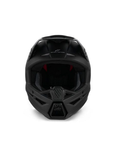 Casque cross Alpinestars 2026 S-M3 Solid - Noir Mat