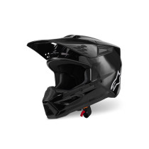 Casque cross Alpinestars 2026 S-M3 Solid - Noir