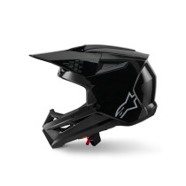 Casque cross Alpinestars 2026 S-M3 Solid - Noir 2