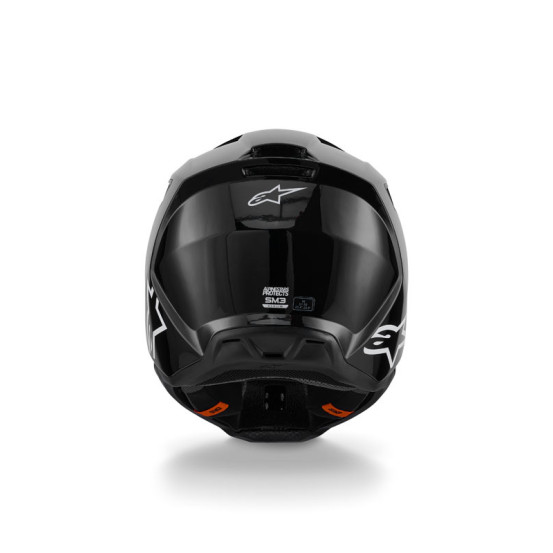 Casque cross Alpinestars 2026 S-M3 Solid - Noir