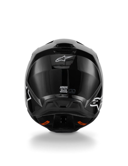 Casque cross Alpinestars 2026 S-M3 Solid - Noir