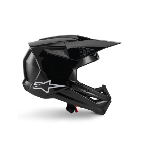 Casque cross Alpinestars 2026 S-M3 Solid - Noir