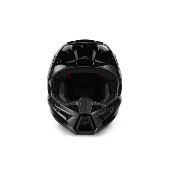 Casque cross Alpinestars 2026 S-M3 Solid - Noir