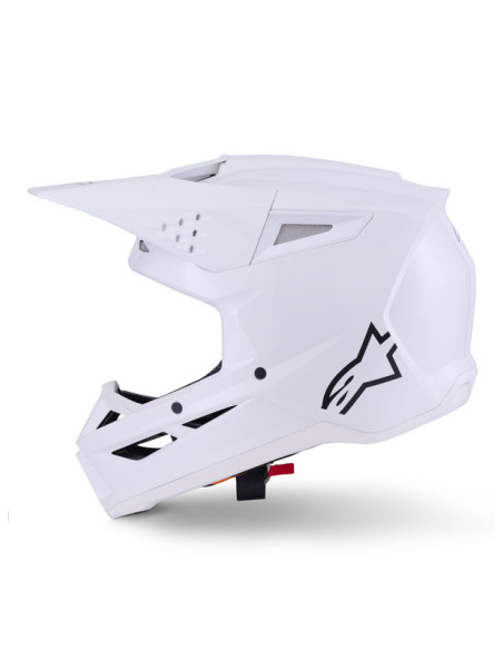 Casque cross Alpinestars 2026 S-M3 Solid - Blanc