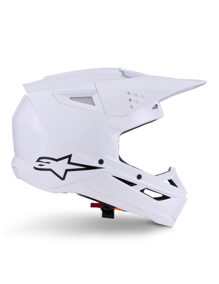 Casque cross Alpinestars 2026 S-M3 Solid - Blanc