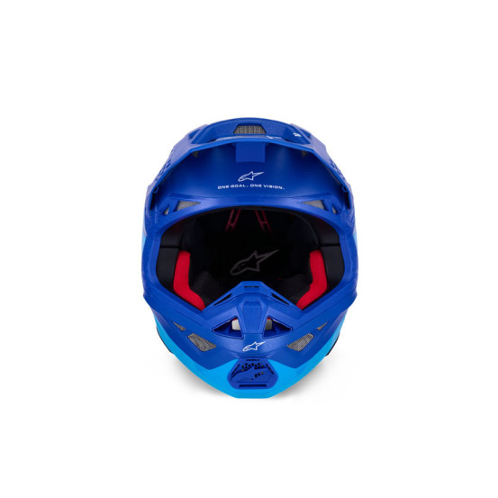 Casque cross Alpinestars 2026 Supertech S-M10 Flood - Bleu