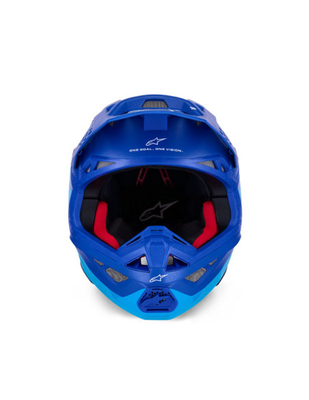 Casque cross Alpinestars 2026 Supertech S-M10 Flood - Bleu