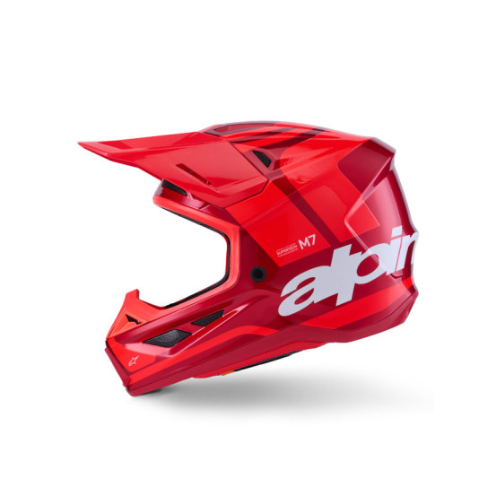 Casque cross Alpinestars 2026 S-M7 Core - Rouge