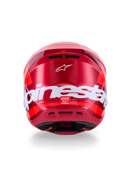 Casque cross Alpinestars 2026 S-M7 Core - Rouge