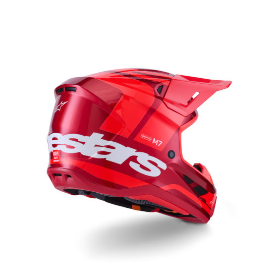Casque cross Alpinestars 2026 S-M7 Core - Rouge