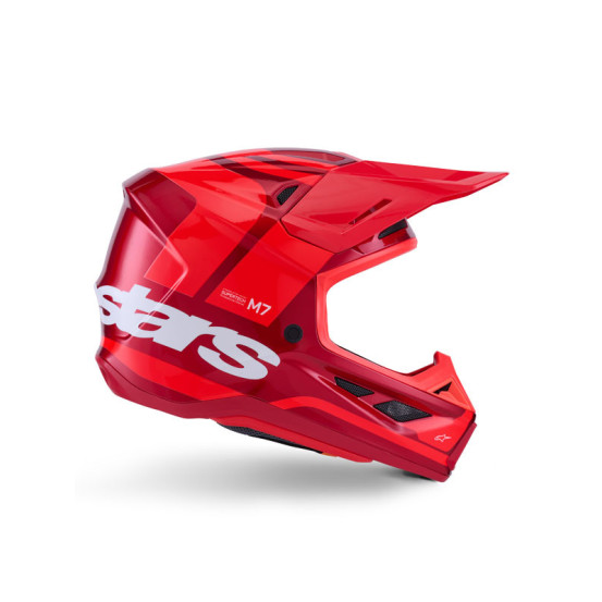 Casque cross Alpinestars 2026 S-M7 Core - Rouge