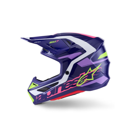 Casque cross Alpinestars 2026 S-M7 Deed - Mauve Rose