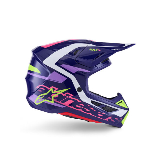 Casque cross Alpinestars 2026 S-M7 Deed - Mauve Rose