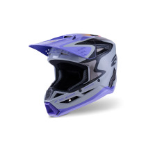 Casque cross enfant Alpinestars 2026 Jettson S-M3 - Gris Mauve Noir