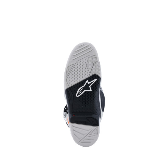 Bottes cross Alpinestars Tech 7 - Noir Light Gris Orange Fluo Magenta