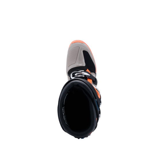 Bottes cross Alpinestars Tech 7 Enduro - Noir Gris Orange Fluo