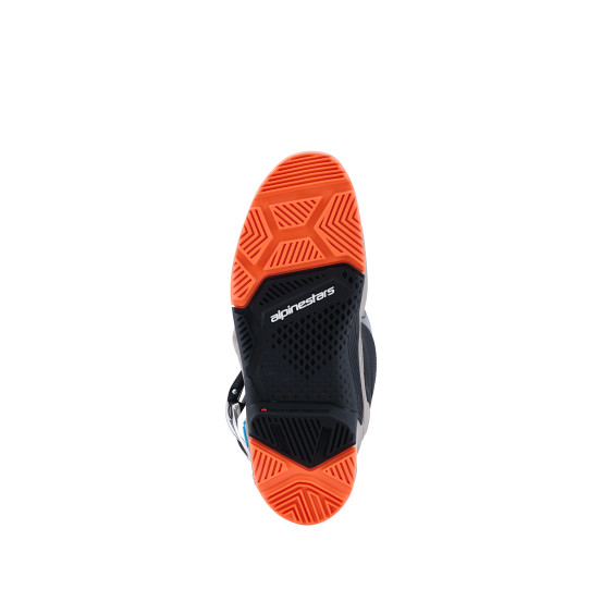 Bottes cross Alpinestars Tech 7 Enduro - Noir Gris Orange Fluo