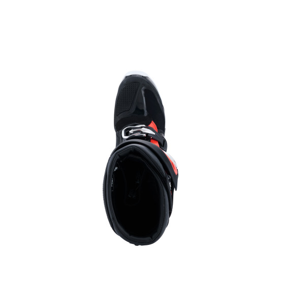 Bottes cross Alpinestars Tech 7 Enduro Drystar - Noir Rouge Fluo Blanc