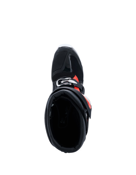 Bottes cross Alpinestars Tech 7 Enduro Drystar - Noir Rouge Fluo Blanc