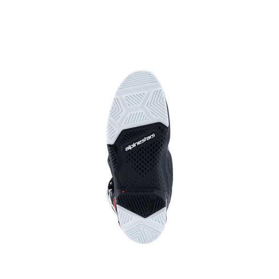Bottes cross Alpinestars Tech 7 Enduro Drystar - Noir Rouge Fluo Blanc