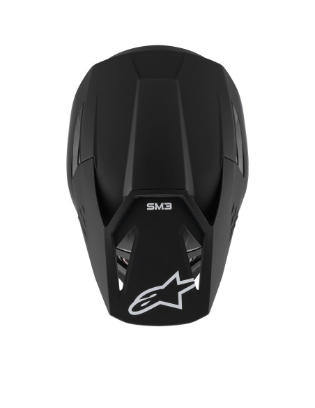 Casque cross Alpinestars 2026 S-M3 Solid - Noir Mat