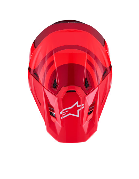 Casque cross Alpinestars 2026 S-M7 Core - Rouge