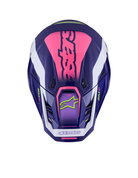 Casque cross Alpinestars 2026 S-M7 Deed - Mauve Rose