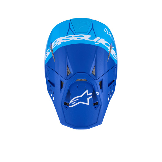 Casque cross Alpinestars 2026 Supertech S-M10 Flood - Bleu