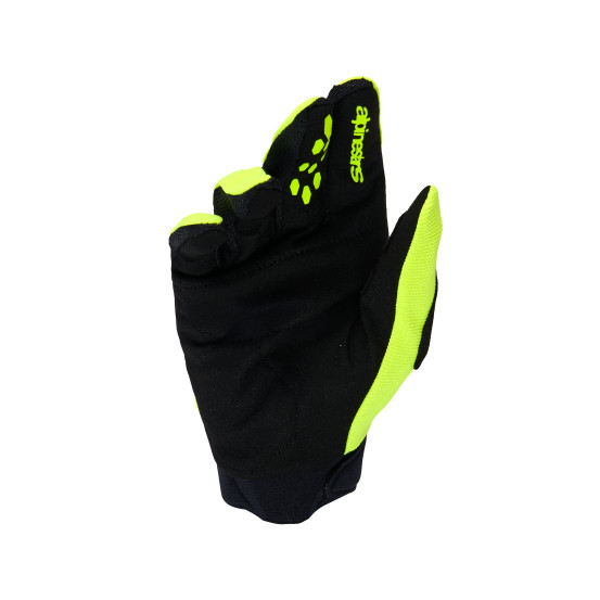 Gants cross Alpinestars 2026 Full Bore V2 - Jaune Fluo Noir