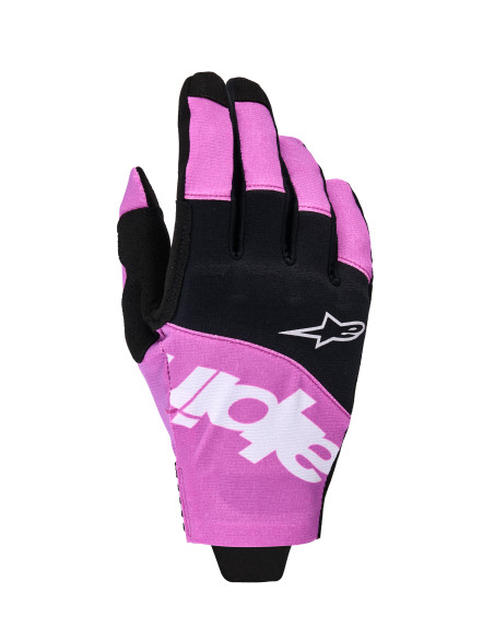 Gants cross Alpinestars 2026 Techstar - Noir Light Gris Mauve
